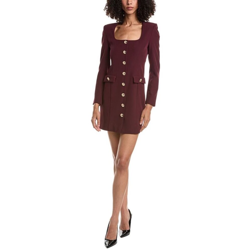 Generation Love Womens Mellie Crepe Dress, Red